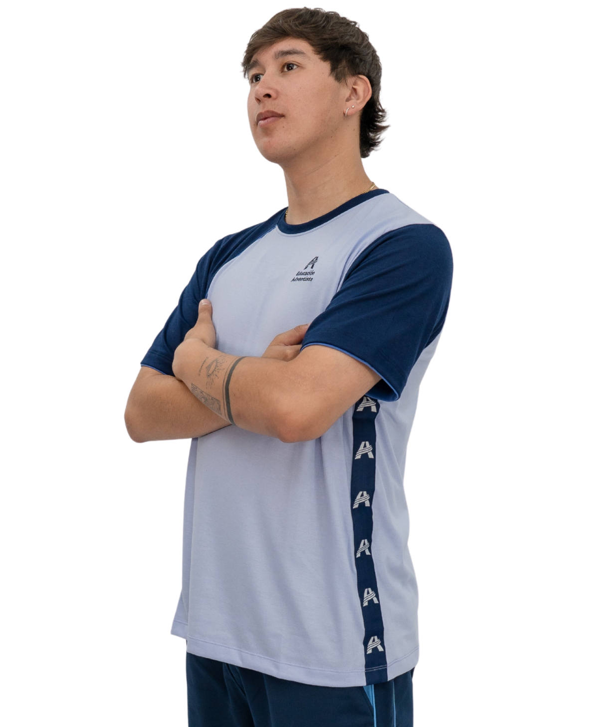 POLERA DEPORTIVA MANGA CORTA COLEGIO ADVENTISTA - Imagen 4