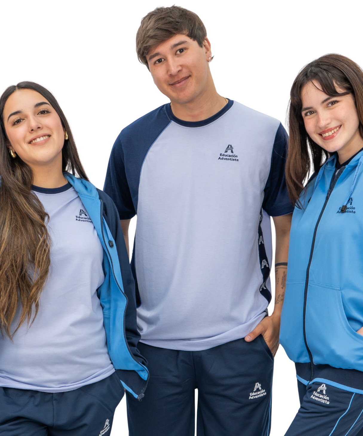 POLERA DEPORTIVA MANGA CORTA COLEGIO ADVENTISTA - Imagen 2