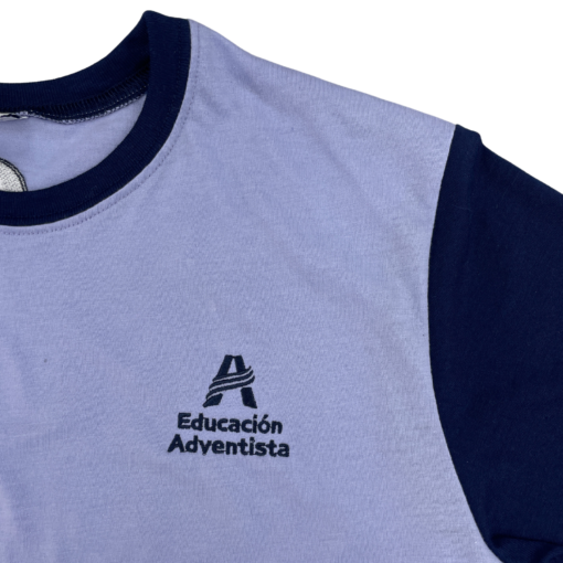 POLERA DEPORTIVA MANGA CORTA COLEGIO ADVENTISTA - Imagen 6