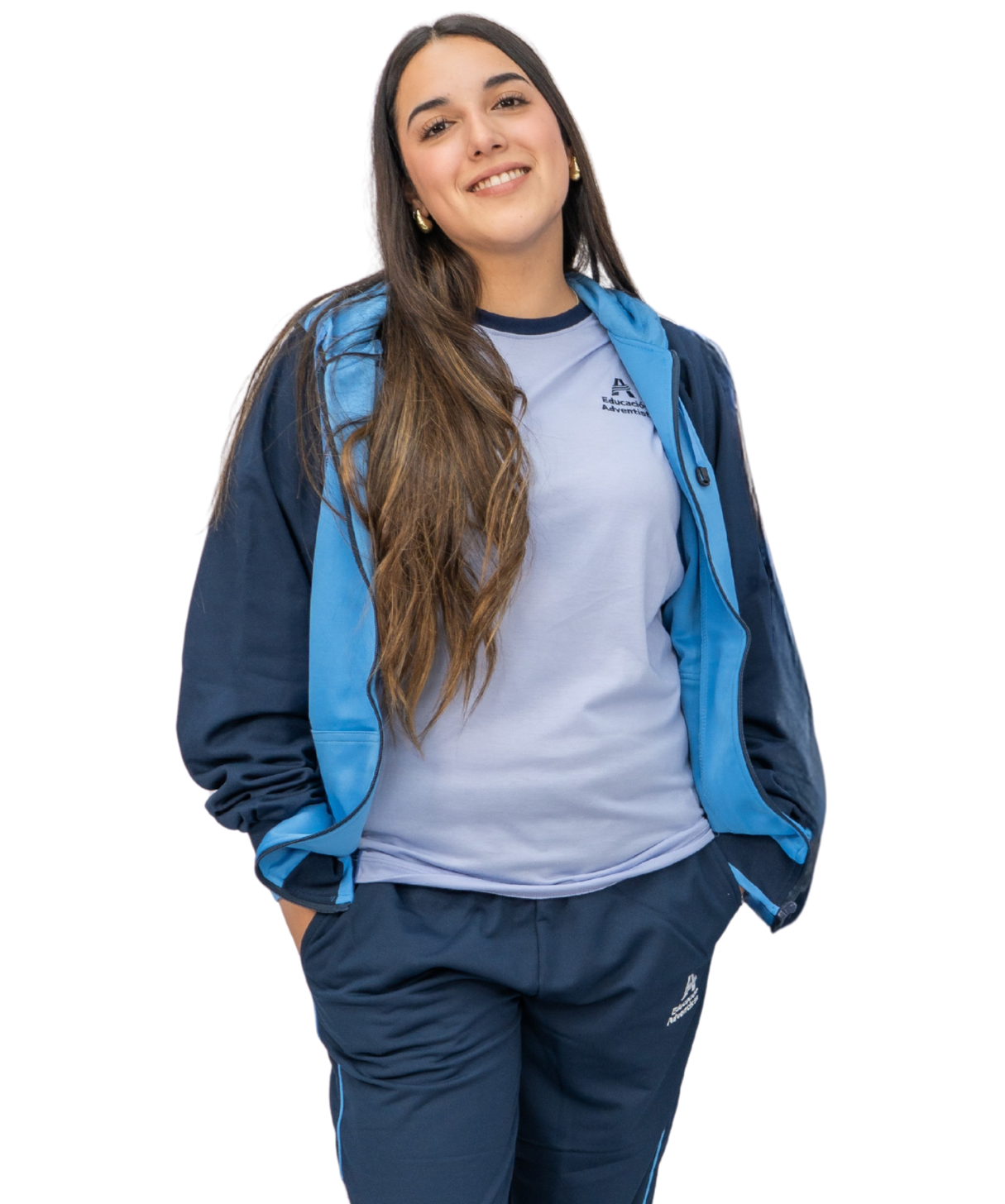 POLERON DEPORTIVO COLEGIO ADVENTISTA - Imagen 2