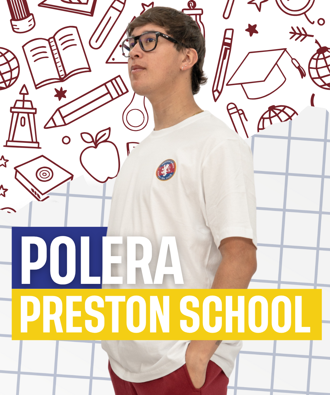 POLERA DEPORTIVA PRESTON SCHOOL
