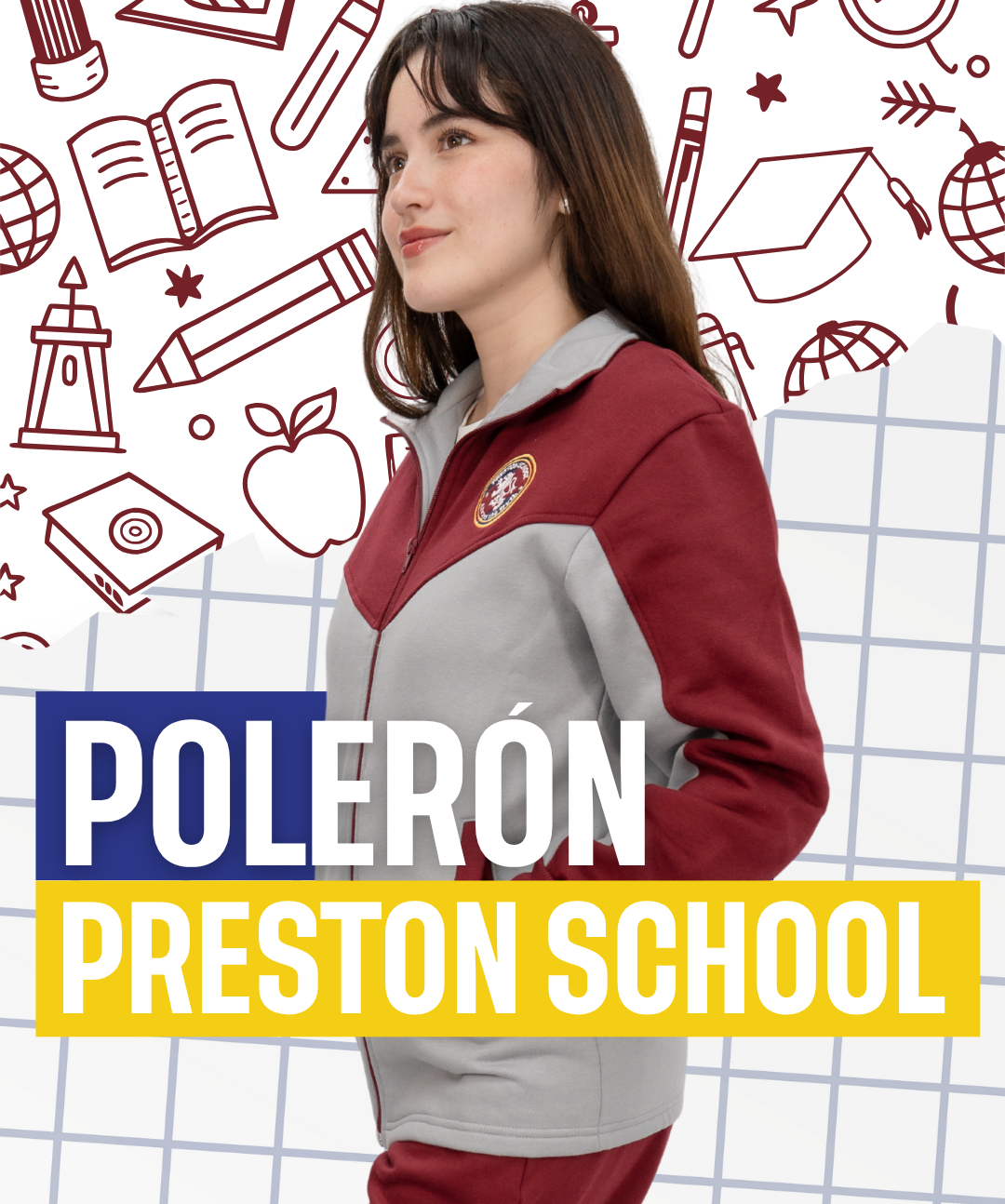 POLERON DEPORTIVO PRESTON SCHOOL